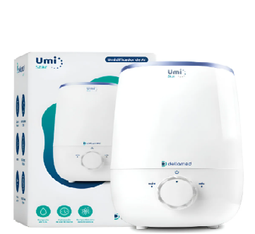 Umidificador Ultrassônico Dellamed 3,4L - Saúde e Conforto para sua Casa! 🌬️ umidificador